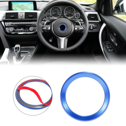 Steering Wheel Decal Ring Cover Trim for BMW 1 3 5 7 Series X1 X3 X5 X6