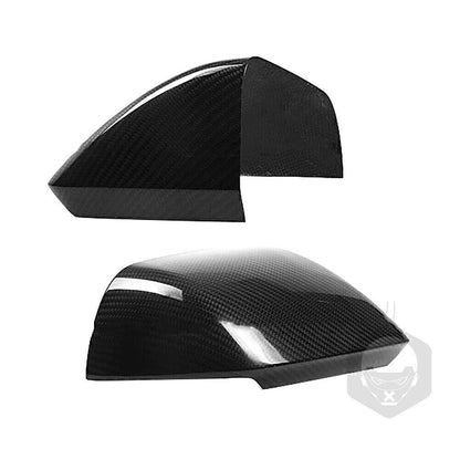 Real Carbon Fiber Side Mirror Covers for 2015-2020 Ford Mustang (2015-2020)
