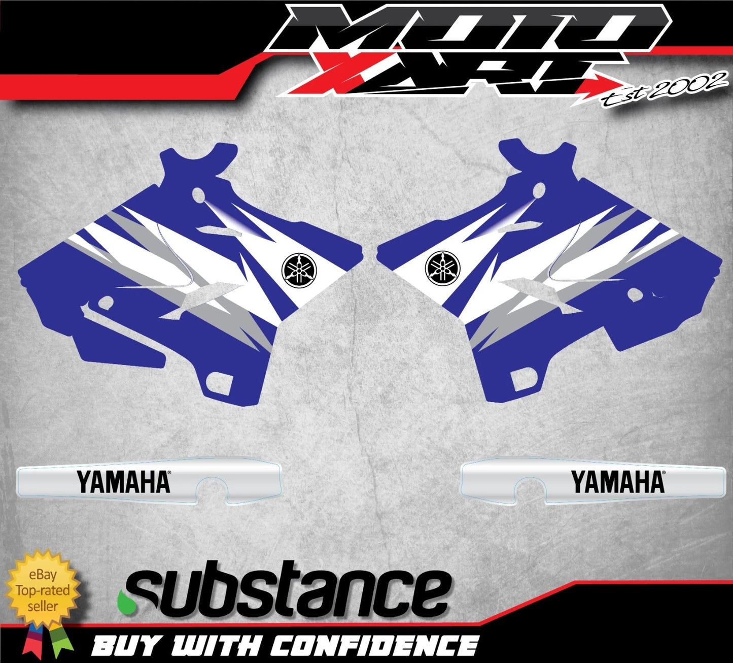 YZ 125 250 Stock Style Graphics Stickers (2015-2021)
