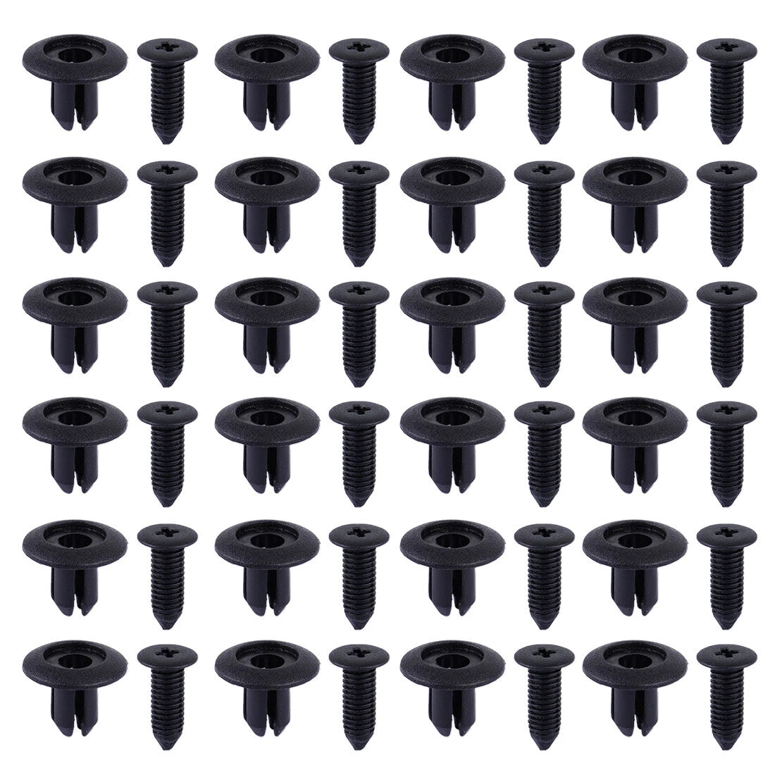 50pc Push Type Mud Guard Bumper Clips for Hyundai KIA