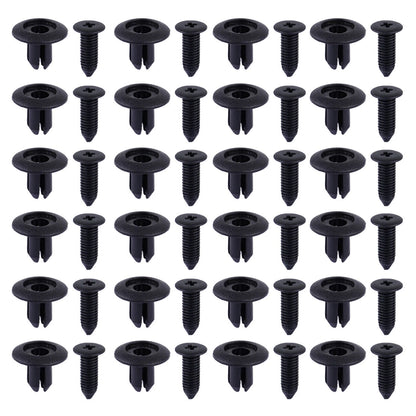 50pc Push Type Mud Guard Bumper Clips for Hyundai KIA