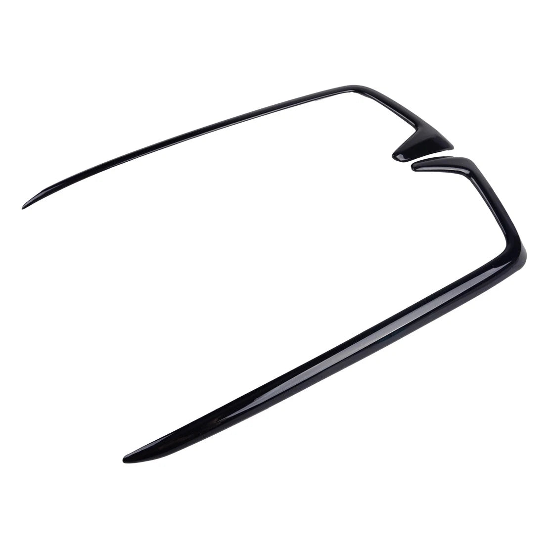 Gloss Black Fog Light Covers for Honda Civic (2019 - Present)