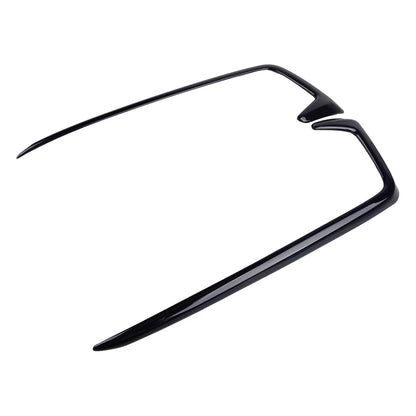 Gloss Black Fog Light Covers for Honda Civic (2019 - Present)