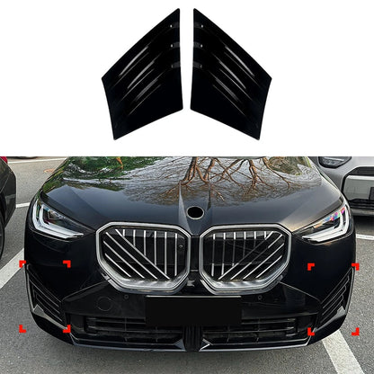 Gloss Black Bumper Side Vent Louver Covers for BMW X3 G45 M-Sport (2025–2025)