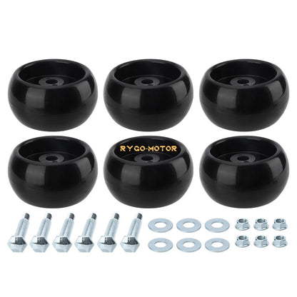 6x Deck Wheels for Ferris Simplicity Snapper