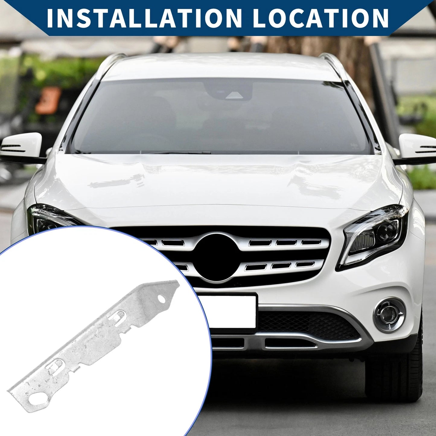 1pc Front Right Bumper Retainer Bracket for BMW 335i (2011-2013)