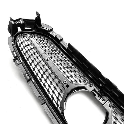 Front Bumper Mesh Grille for 2021-2023 Benz E-Class W213 LCI E300 E450 E53 AMG