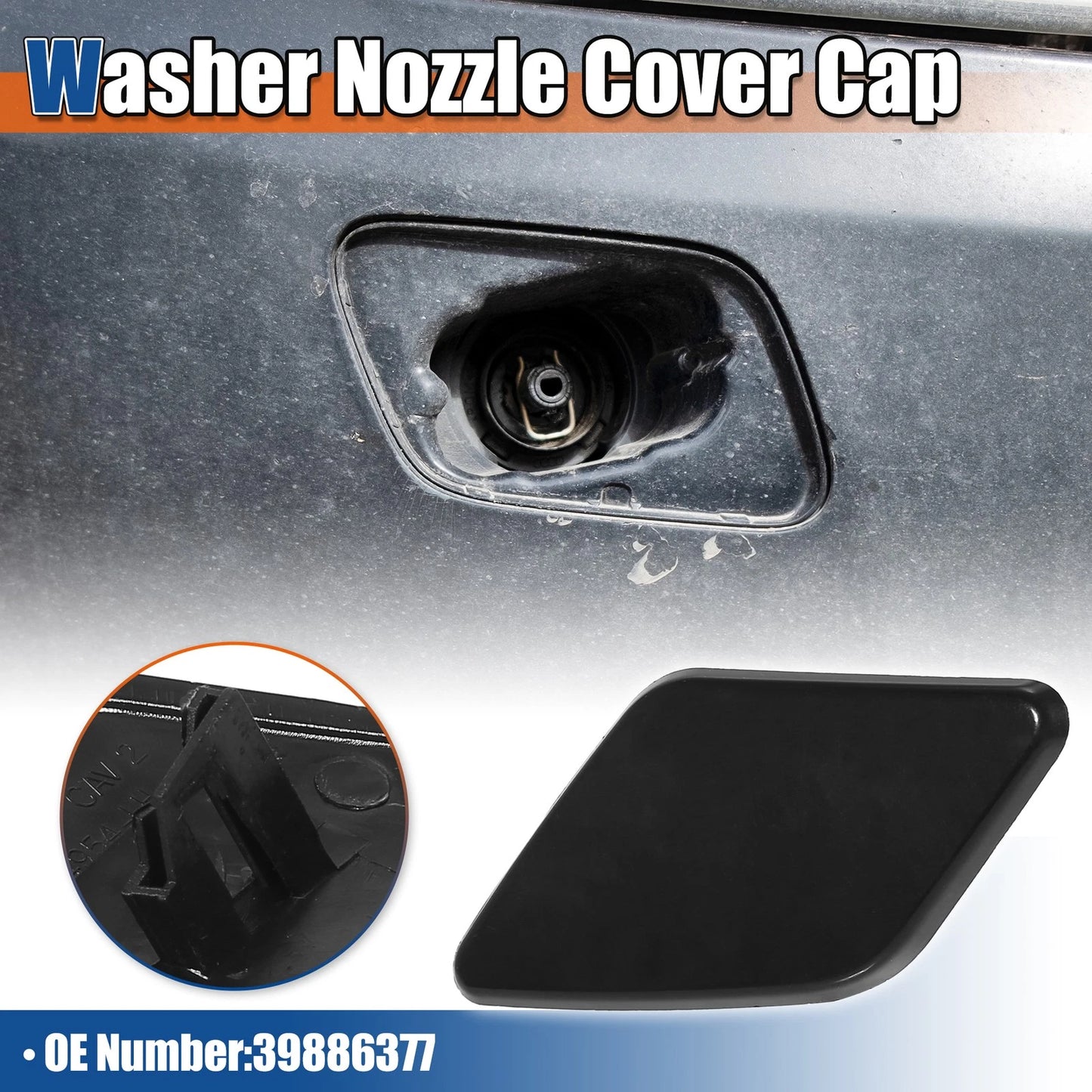 Left Side Headlight Washer Nozzle Cover for Volvo V50 (2008-2012)