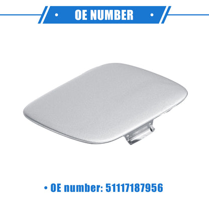 Tow Hook Covers for BMW E92 E93 2007-2010 Silver Tone Front Right