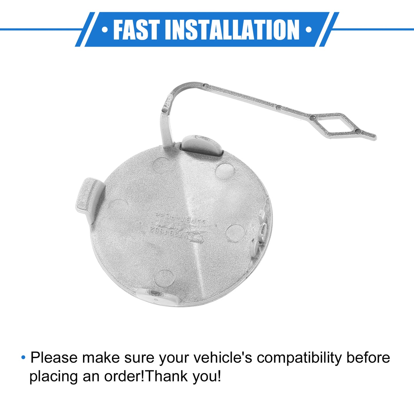 Tow Hook Eye Hole Cover Cap for BMW F32 F33 F37 (2012-2020) - White Right