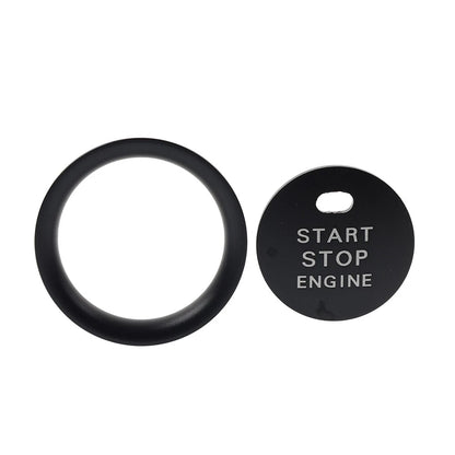 Black Engine Start Push Button Cover Ring Trim for Mazda 3 6 CX-5 (2003-2023)