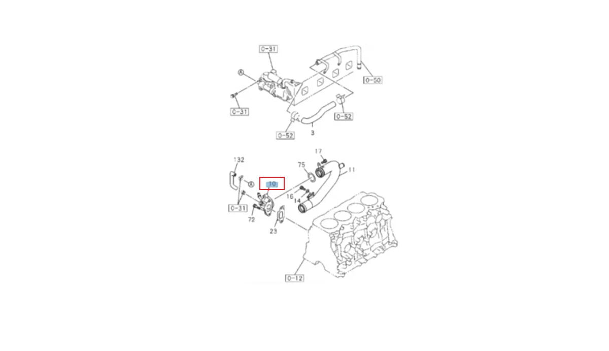 Suction Pipe for Isuzu TFR D-Max (1998-2005)