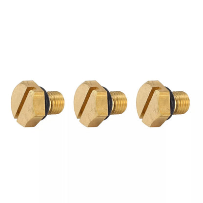 3PCS Screw Drain for Yamaha 2T 40-90HP CV40 Outboard Models