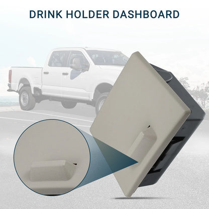 Cup Holder for Ford F-250 Super Duty (2008-2010) Khaki 1 Pcs
