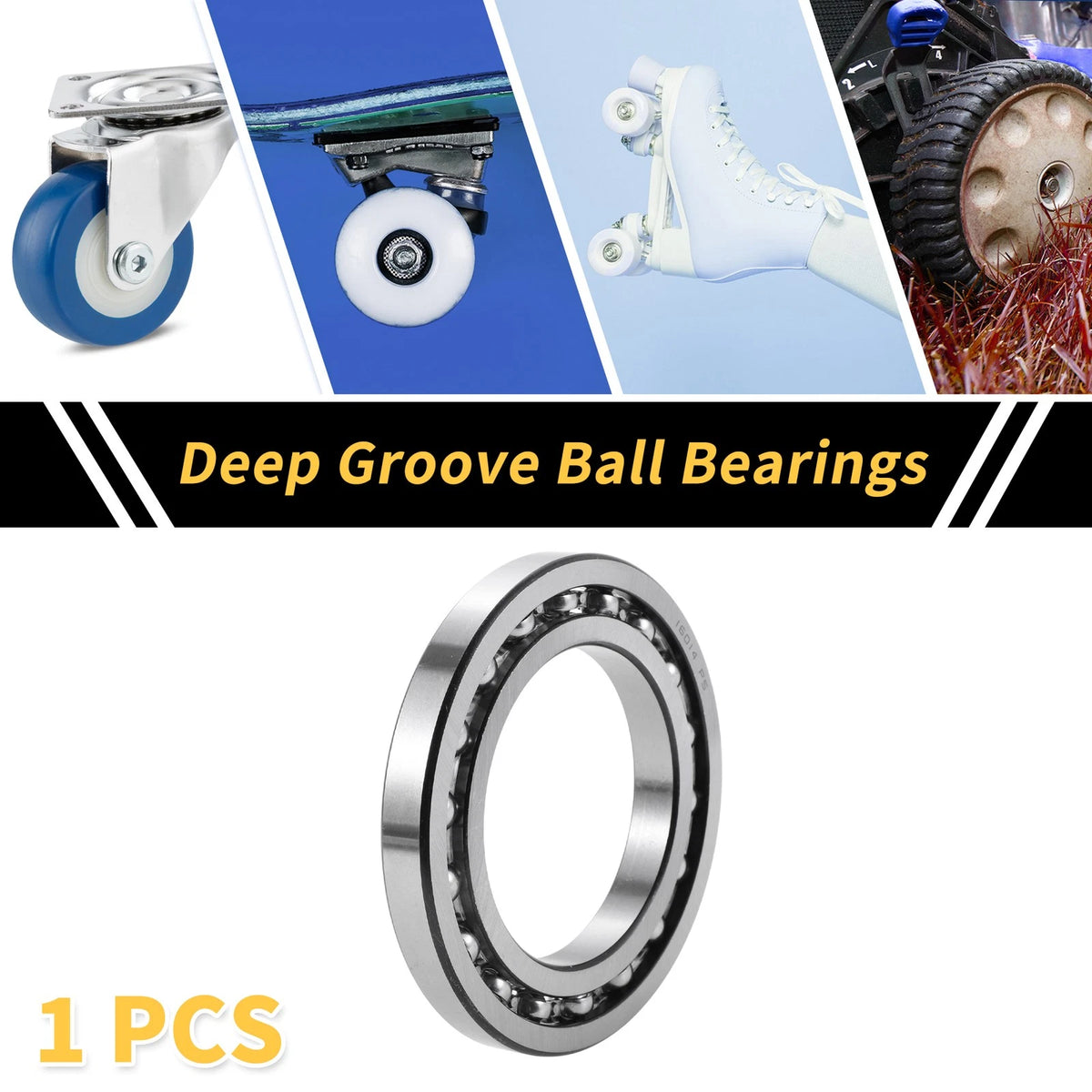 Deep Groove Ball Bearings 70x110x13mm for Scooter Skateboard Wheel