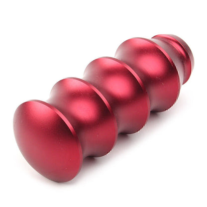 Red Aluminum Manual Gear Stick Shift Knob for Universal Bambo Style Cars