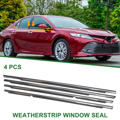 4pcs Weatherstrip Window Seal for Toyota Camry (2002-2006)