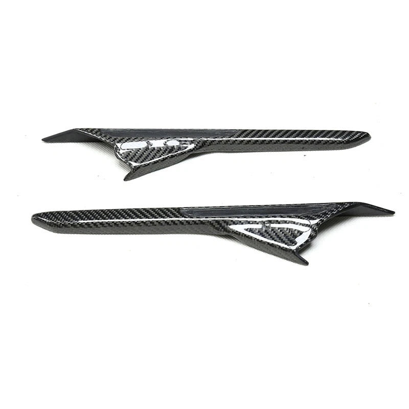 Dry Carbon Fiber Side Fender Air Vent Trim Parts Fit For BMW M5 2018-2022