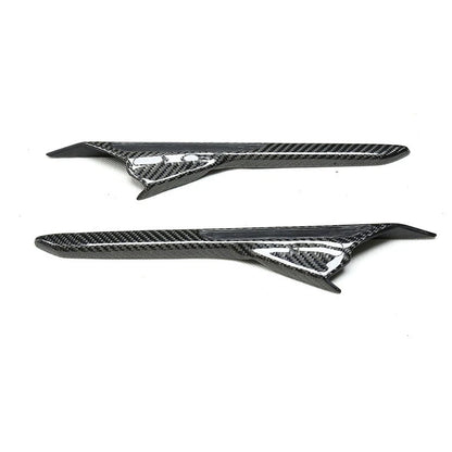 Dry Carbon Fiber Side Fender Air Vent Trim Parts Fit For BMW M5 2018-2022