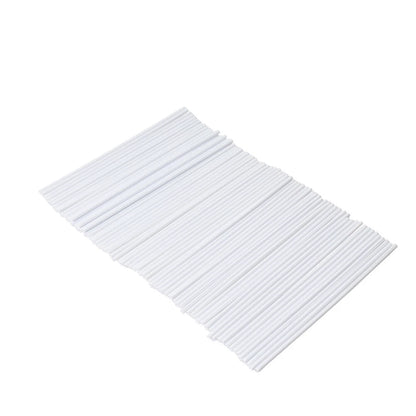 72pcs Spoke Skin Covers for Motocross Dirt Bike Wheel Rim Guard White