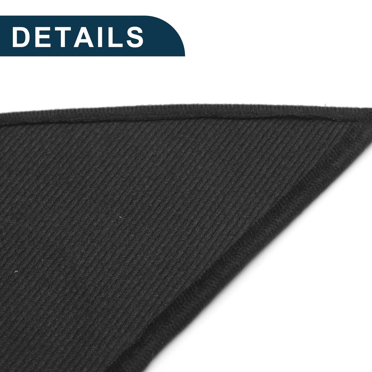 Car Door Anti Kick Pad Sticker Protector for Jeep Compass (2017) - Black