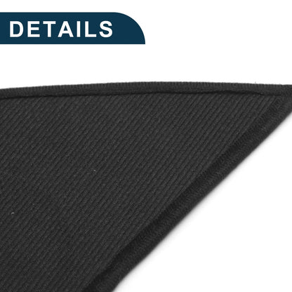 Car Door Anti Kick Pad Sticker Protector for Jeep Compass (2017) - Black