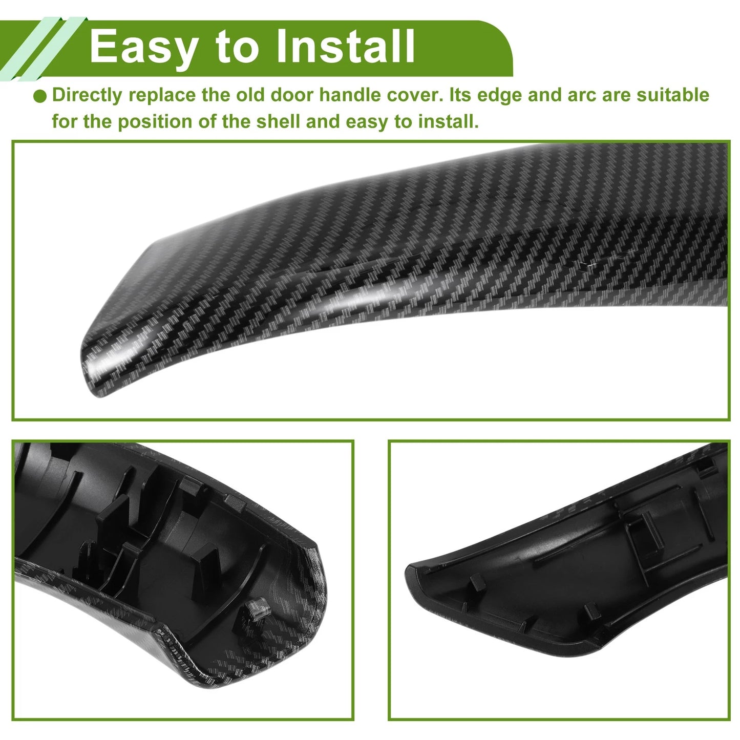 Door Panel Handle Pull Trim Cover for BMW X1 F48 (2016-2019)