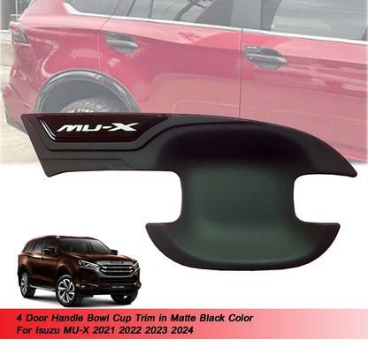 Door Handle Bowl Cup Cover for Isuzu MU-X (2021-2024)