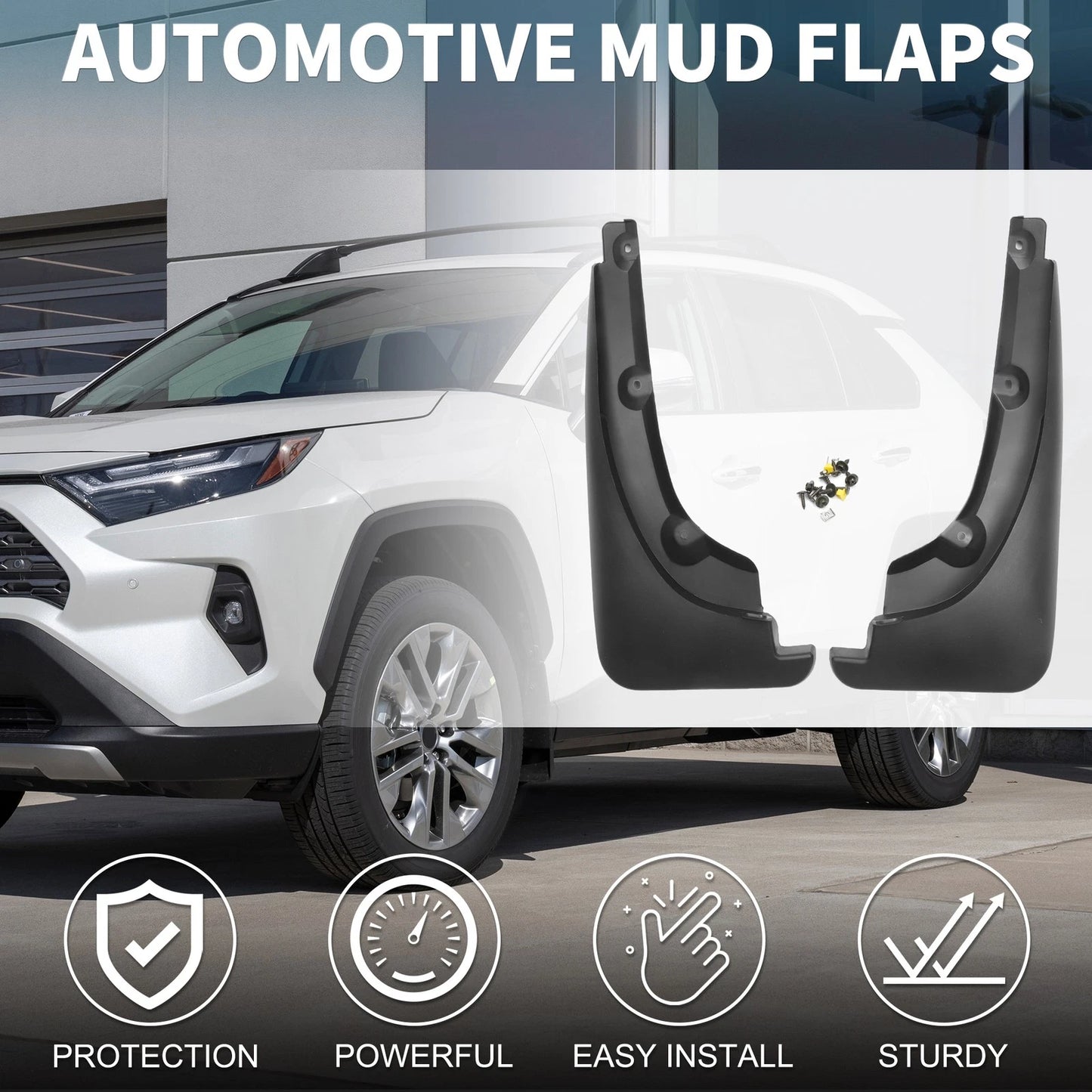 Mud Flap Splash Guard for Toyota RAV4 (2009–2012)