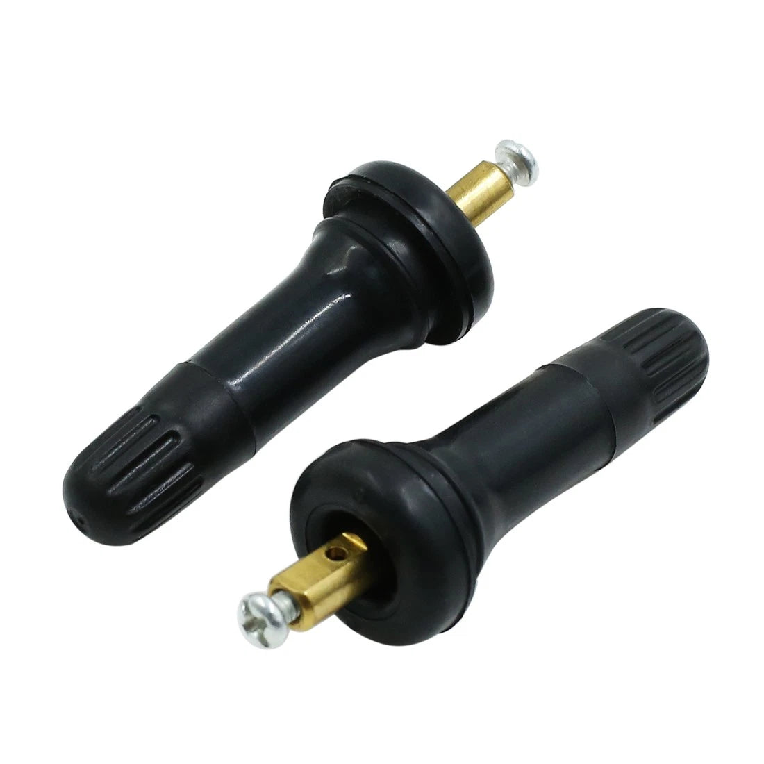 4pcs Pressure Sensor Car Tubeless Tire Valves Caps Stems for Buick