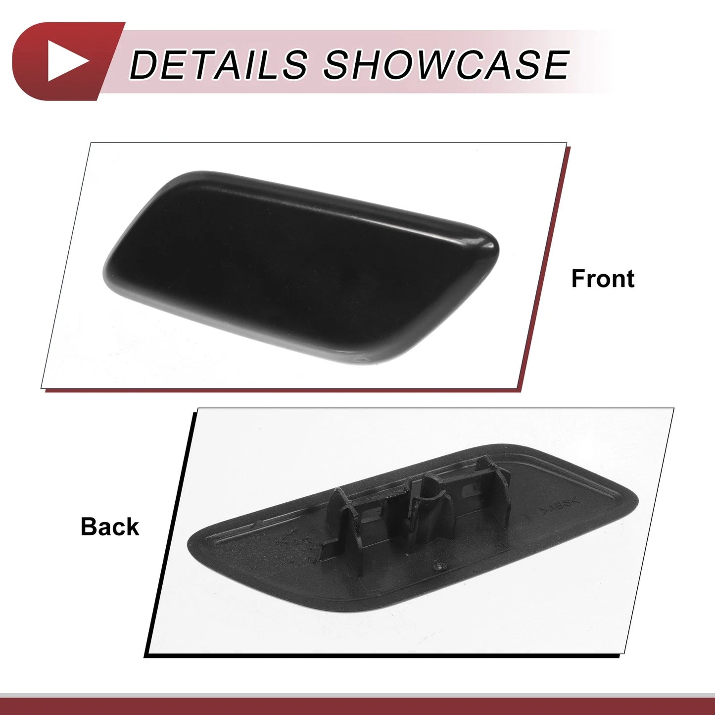 Front Left Washer Nozzle Cover for Lexus LX570 (2013-2015) Unpainted 1 x Cap