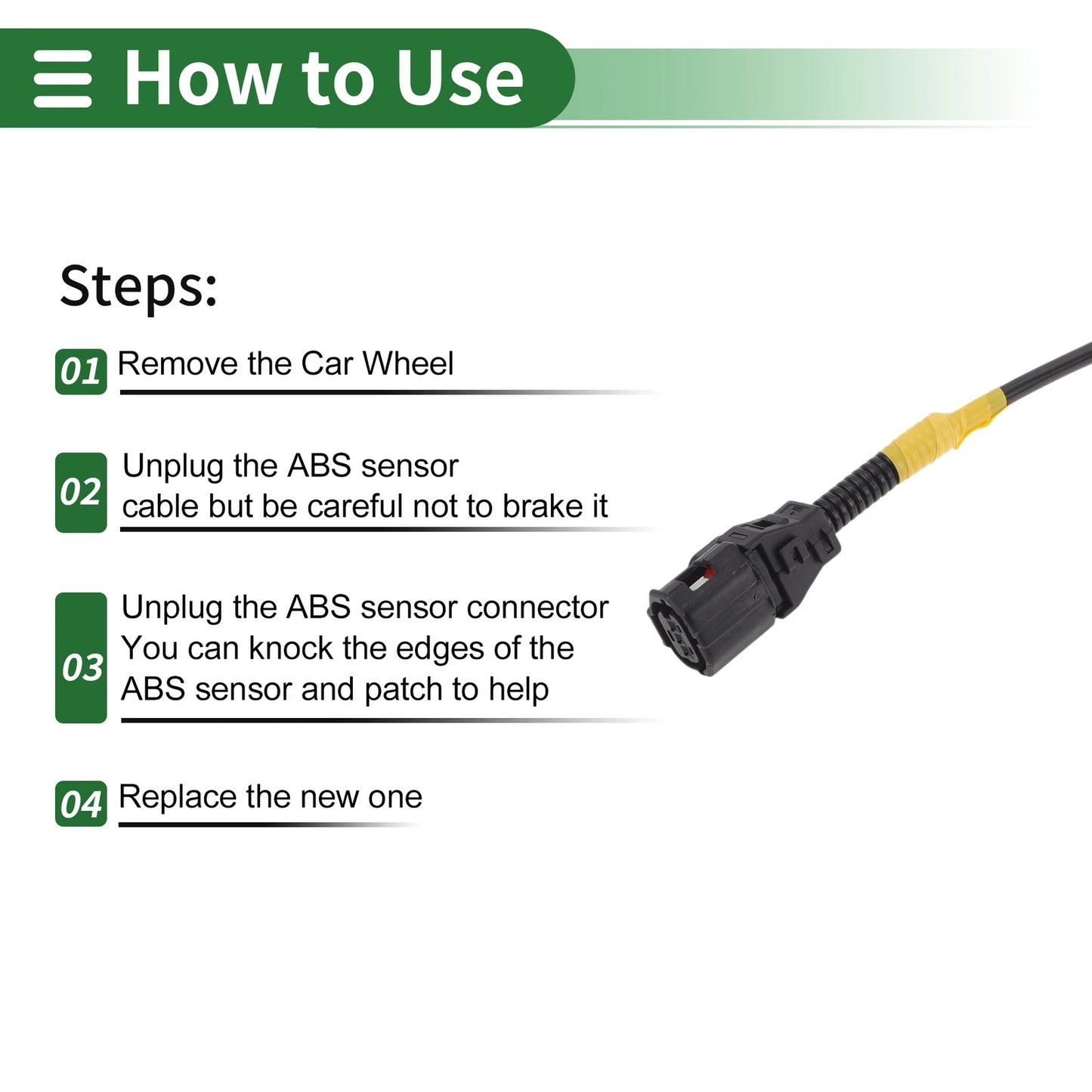ABS Wheel Speed Sensor for Toyota Land Cruiser (2008-2021)