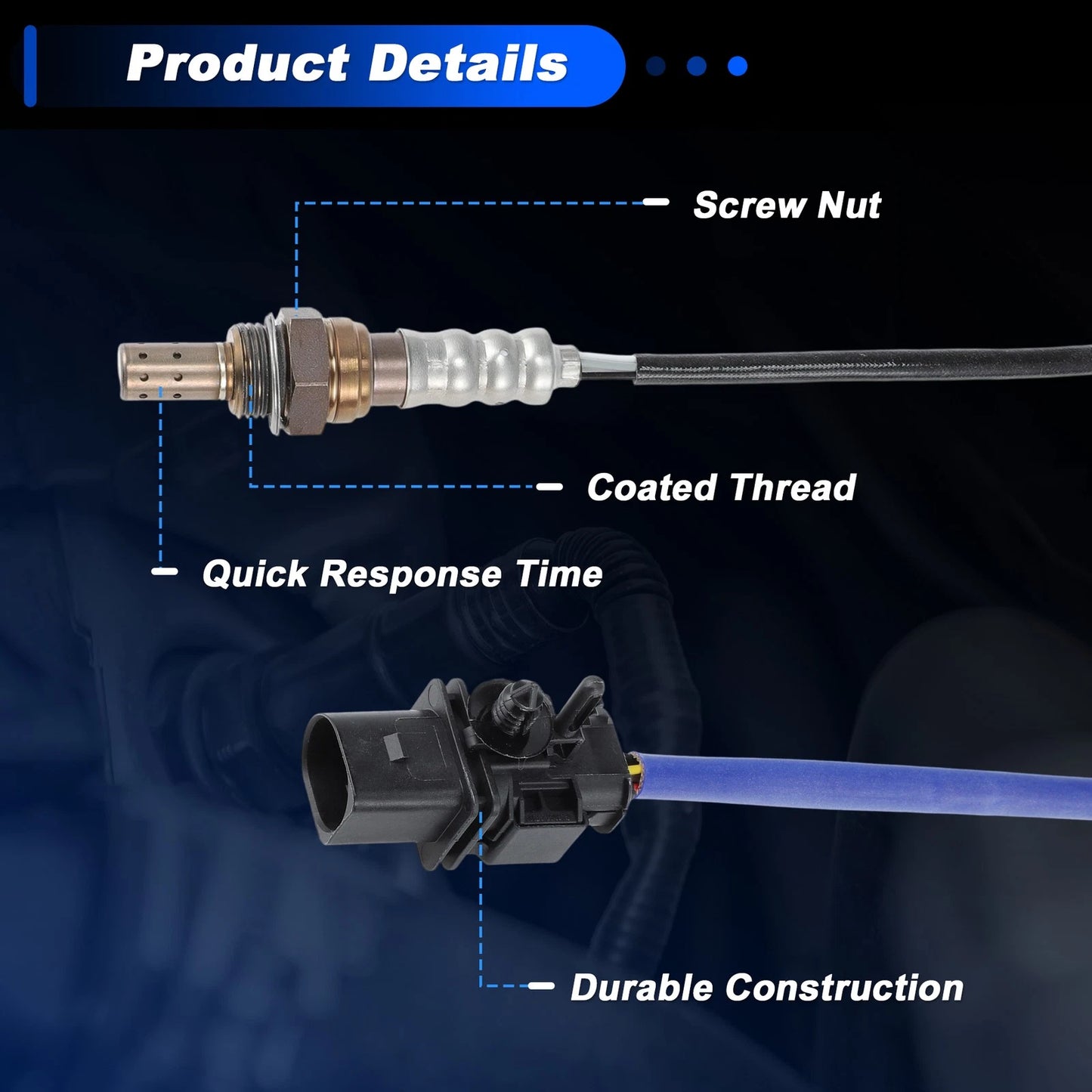 Upstream & Downstream O2 Sensors for Ford Fusion 2.0L (2013-2020)