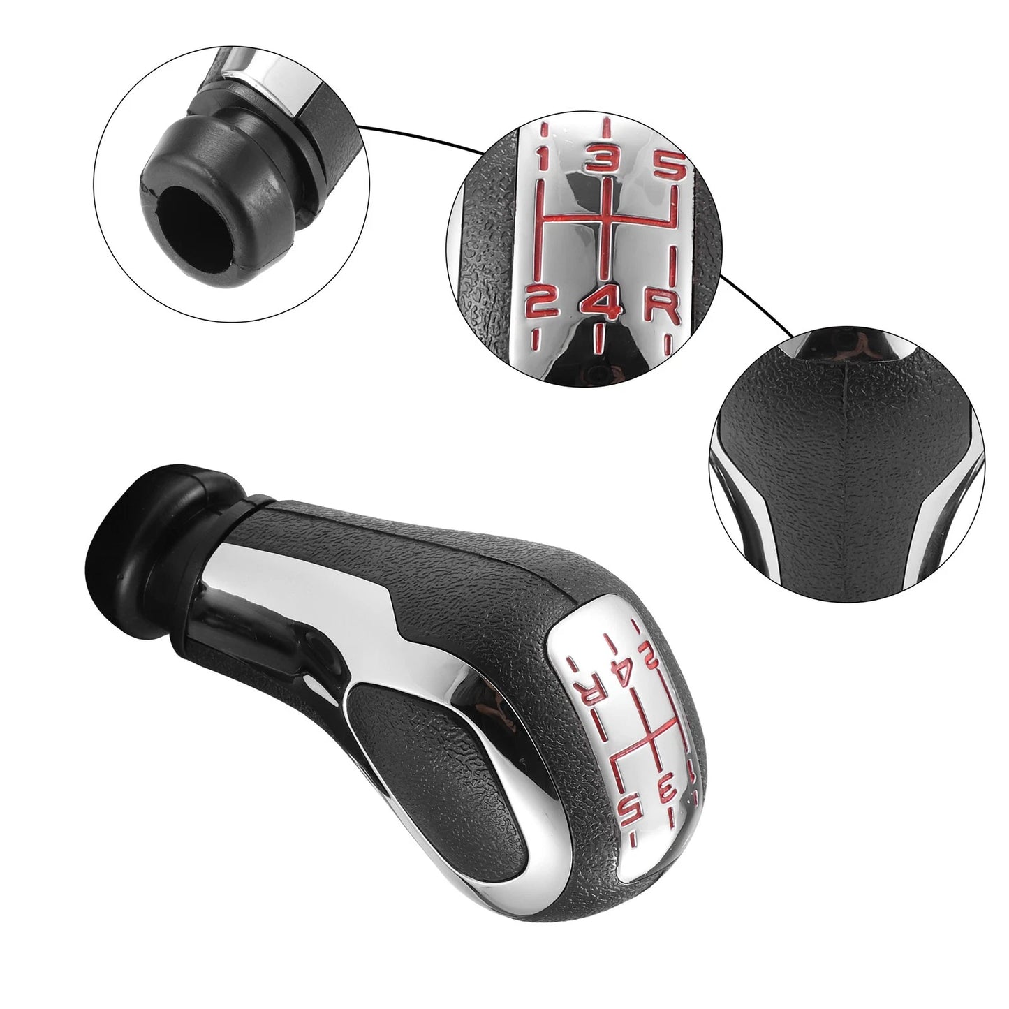 5 Speed Gear Shift Knob for Peugeot 106 107 205 206 207 301 (1991-2023)
