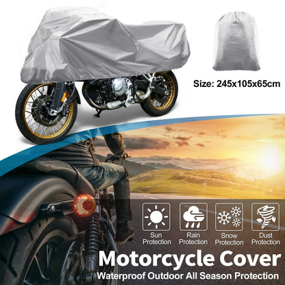 Cover / 96.46x41.34x25.59 / Motorcycle Waterproof Half Cover 420D-PU