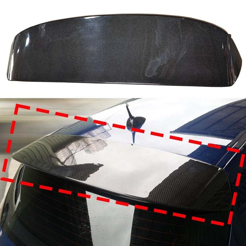 Real Carbon Fiber Rear Roof Spoiler Wing for BMW 1 Series E87 130i 125i 2005-13
