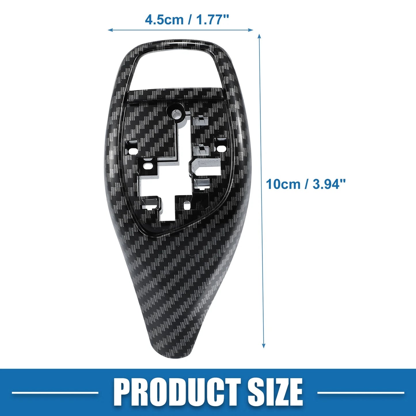 Gear Shift Lever Cover for BMW 1 2 3 4 5 6 7 Series X3 X4 Carbon Fiber (2006-2023)