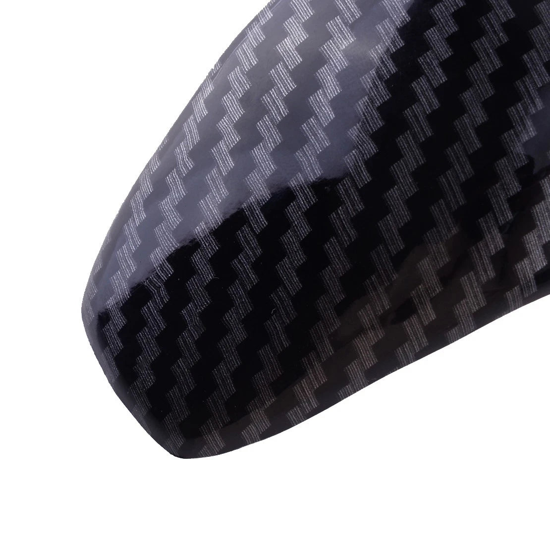 2 x Carbon Fiber Style Gear Knob Cover Trim for Ford Escape Kuga (2013-2019)