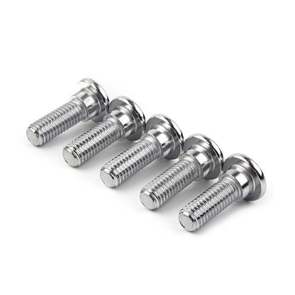 5 x M8x25mm Titanium Hex Socket Bolts for Disc Brake Rotor Screws