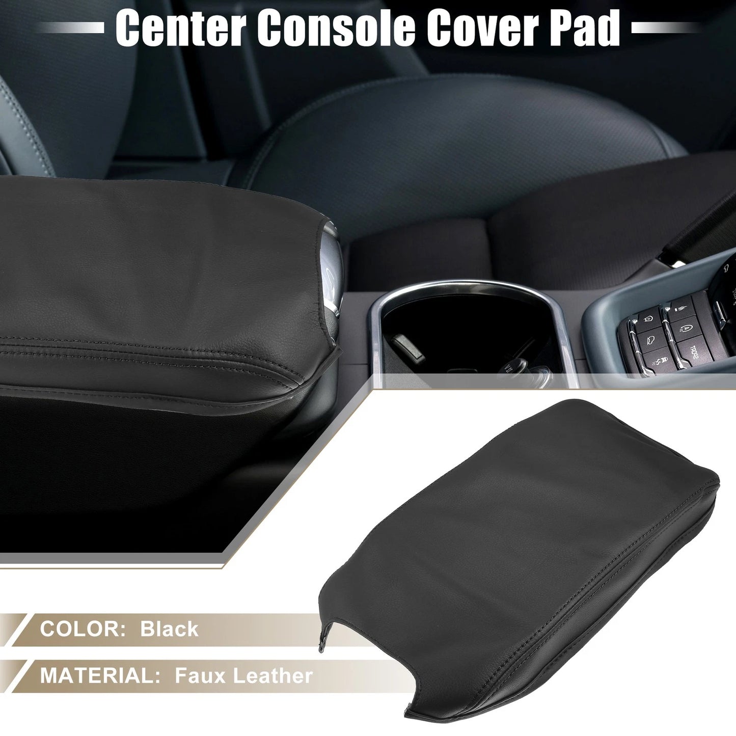 Center Console Armrest Cover Pad for Toyota Camry Hybrid (2012–2017)