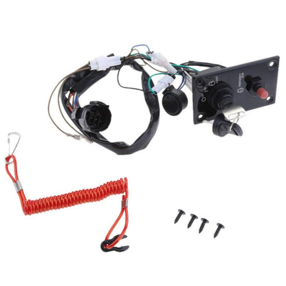 Top Single Ignition Key Switch Panel for Suzuki Outboard Models 37100-96J24/96J27