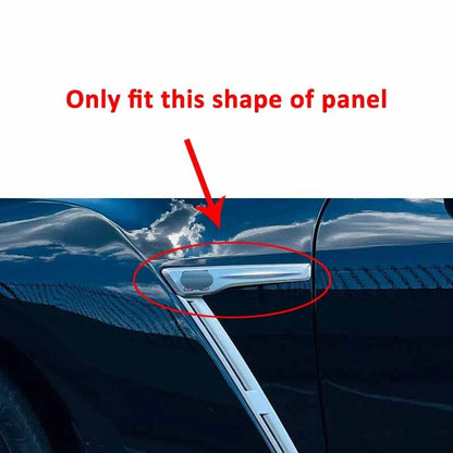 REAL Carbon Fiber Fender Emblem Panel Replace for Nissan GT-R GTR R35 2015-2023