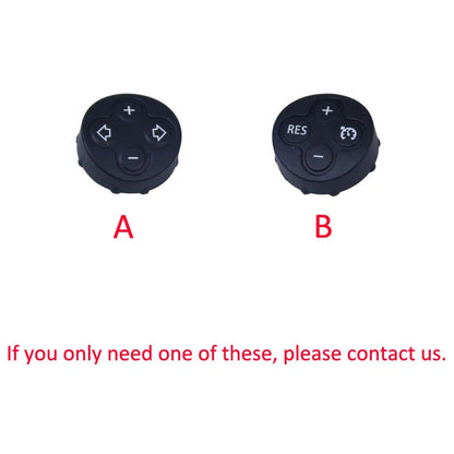 Steering Wheel Remote Control Button Cover Trim for Mini R55 R56 R57 R58 R59 R60
