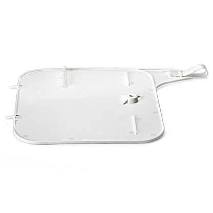 Front Number Plate Plastic White for Honda XR200R (1990–1999)