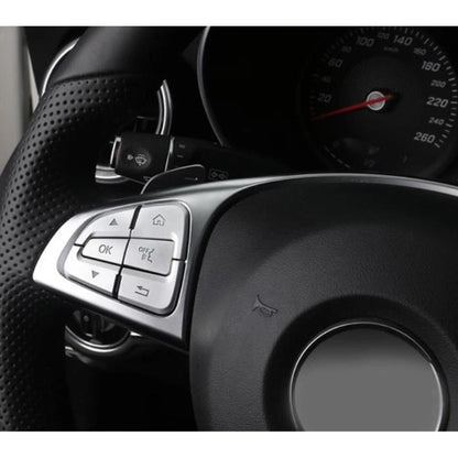 Steering Wheel Button Cover Trim for Benz GLC C W205 (2015-2018)