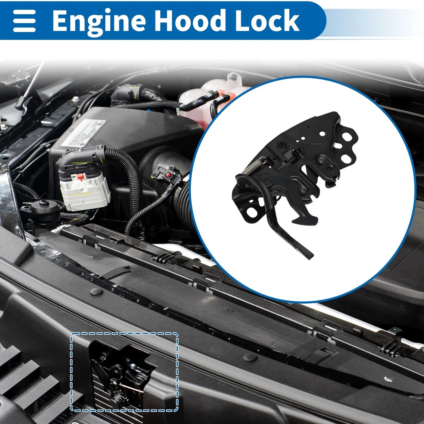 Hood Latch Assembly for Nissan Altima (2007-2013) 1 Pc