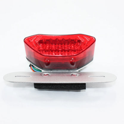 12V Red Brake Tail Light Indicator for PIT Dirt Motorcycle Bike Motorcross