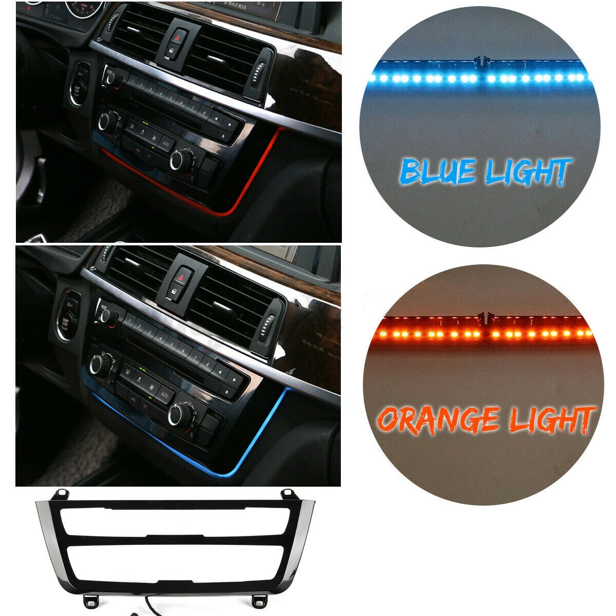LED Dashboard A/C Panel Light for BMW 3 4 Series (2013-2020)