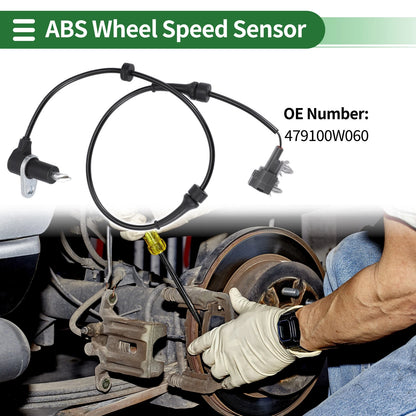 ABS Wheel Speed Sensor for Infiniti QX4 Front Right