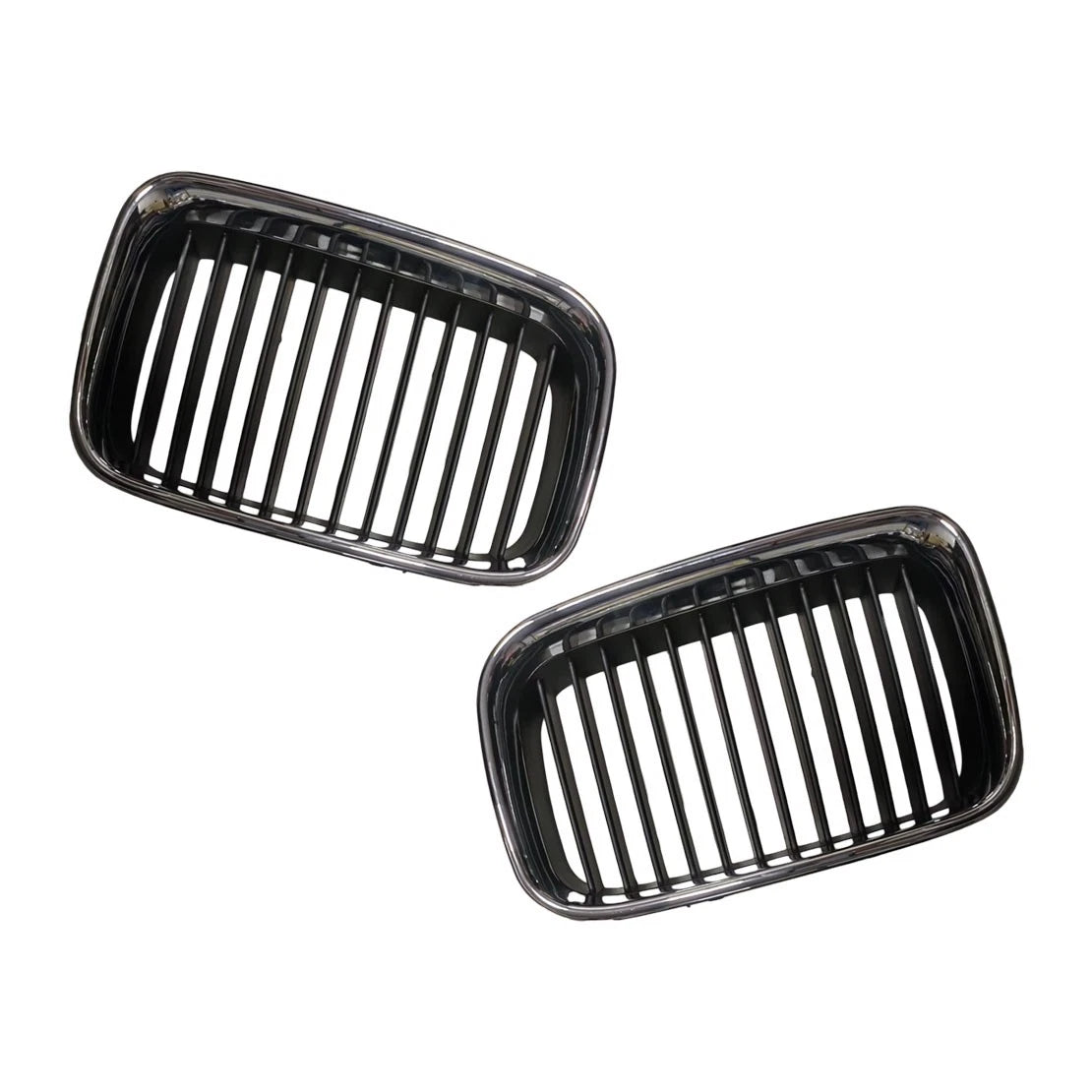 2 x Chrome Black Grille for BMW E36 318IS 325i M3 Coupe (1992-1997)